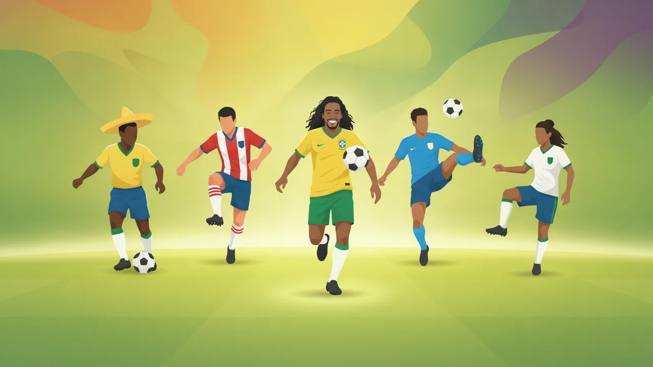 Jogadores Brasileiros Mais Habilidosos de Todos os Tempos