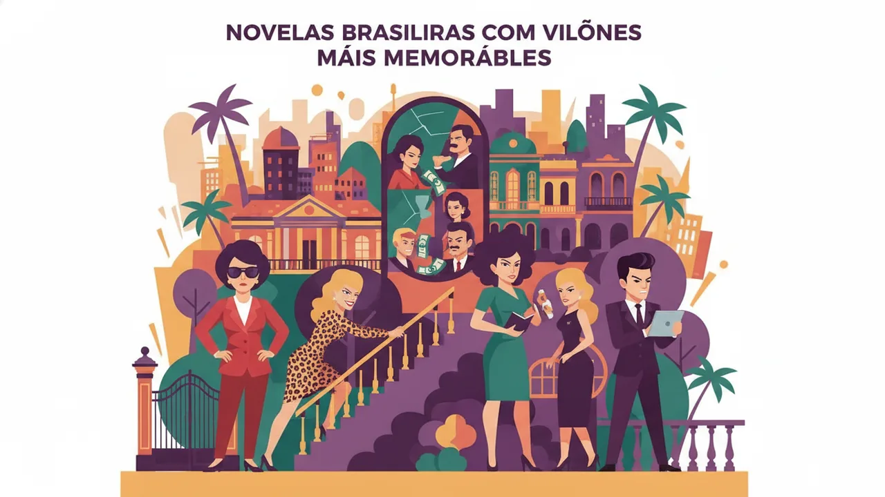Novelas Brasileiras com Vilões Mais Memoráveis