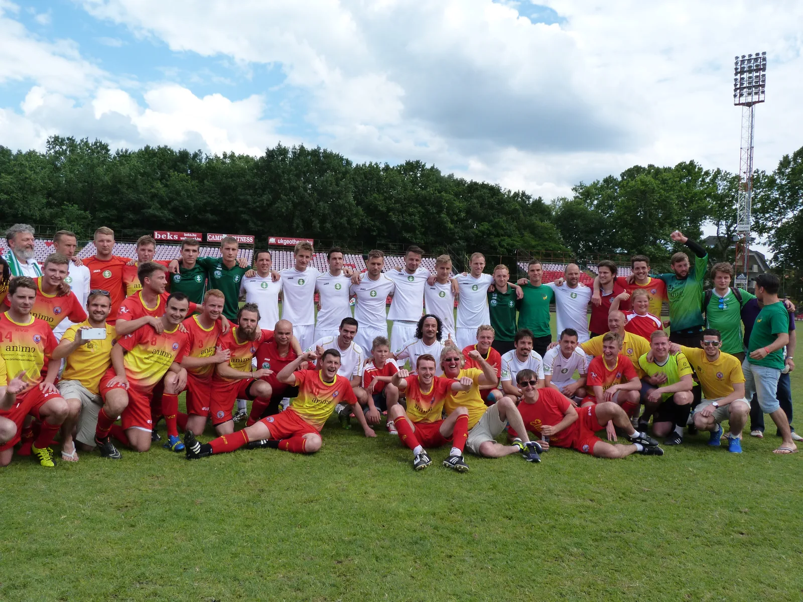 Foto de Seleção de Futebol de Ellan Vannin